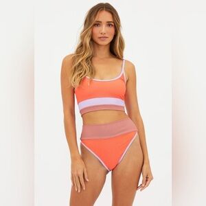Beach Riot Eva Bikini Top and bottom xs